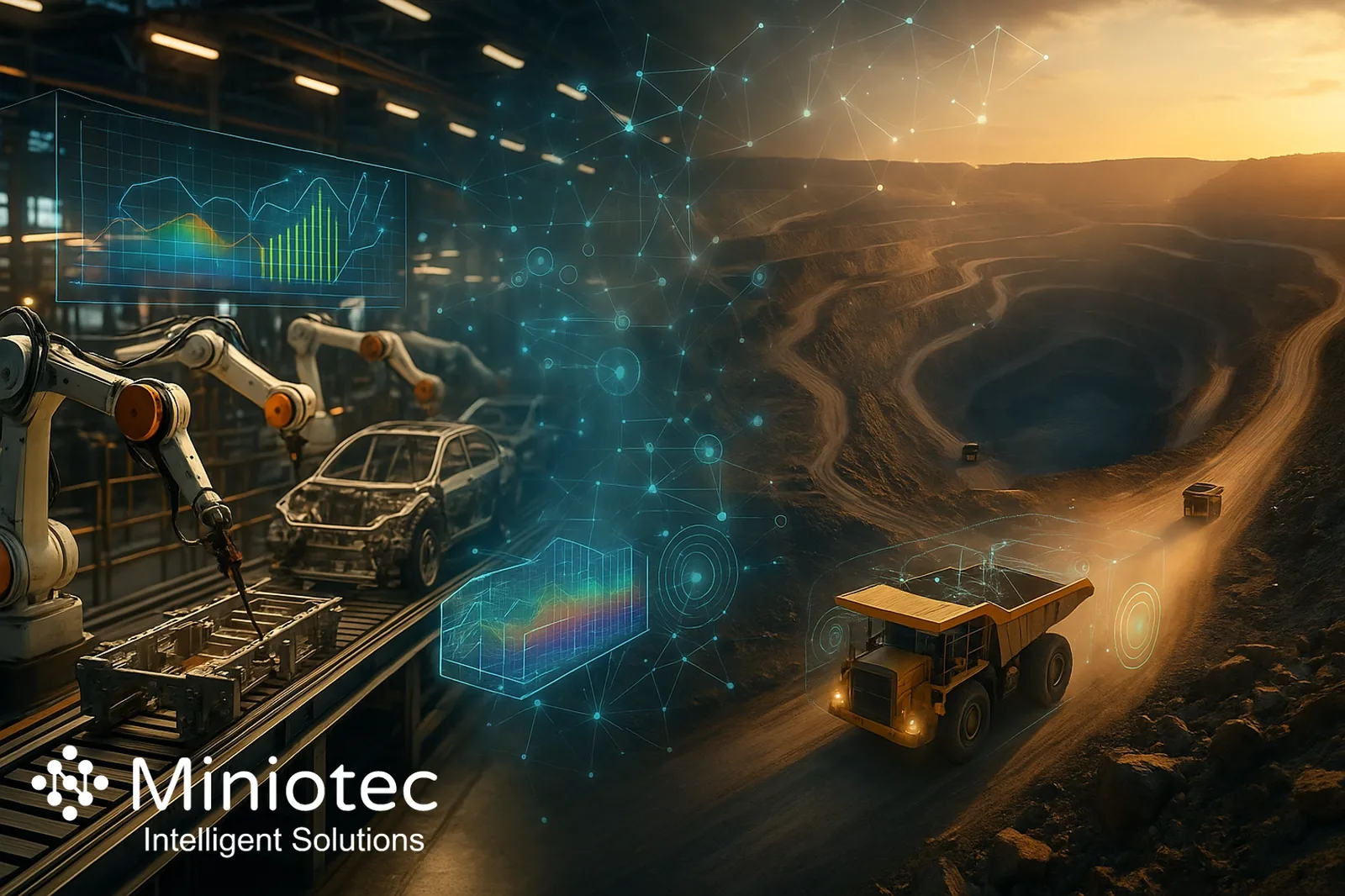 Digital Transformation Merging Smart Factory & Open-Pit Mine - Miniotec