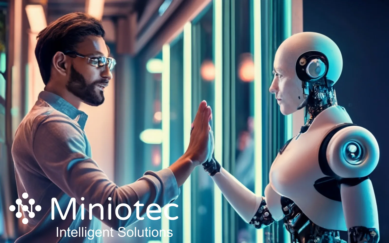 A Utopian Hope - Humanity and AI Working Together for the Greater Good - Miniotec