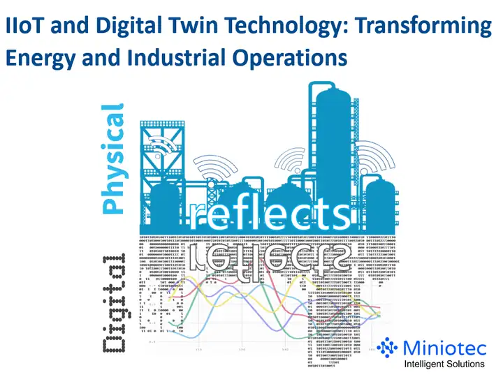 IIoT data supports the creation of digital twins — virtual replicas of physical assets - Miniotec