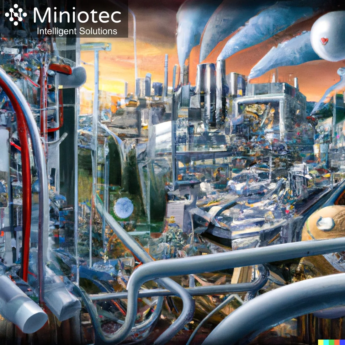 DALL·E 2023 - A Photorealism Painting of Industry 5.0 v4 - Miniotec