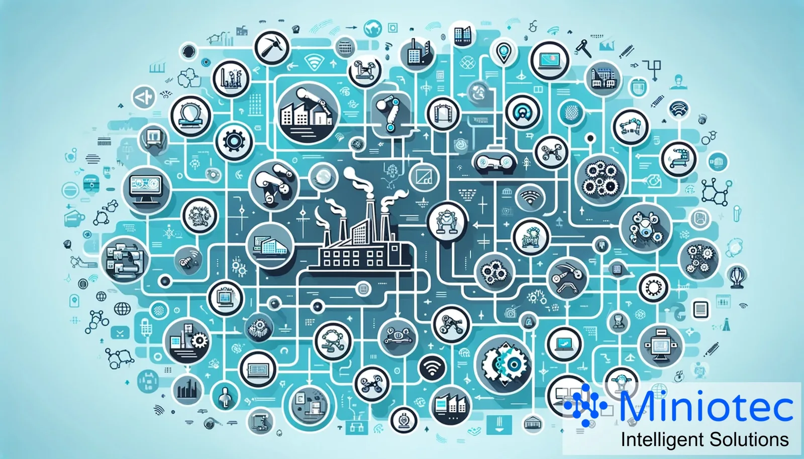 Industry's evolution to Industry 4.0, IoT, robotics, AI - Miniotec