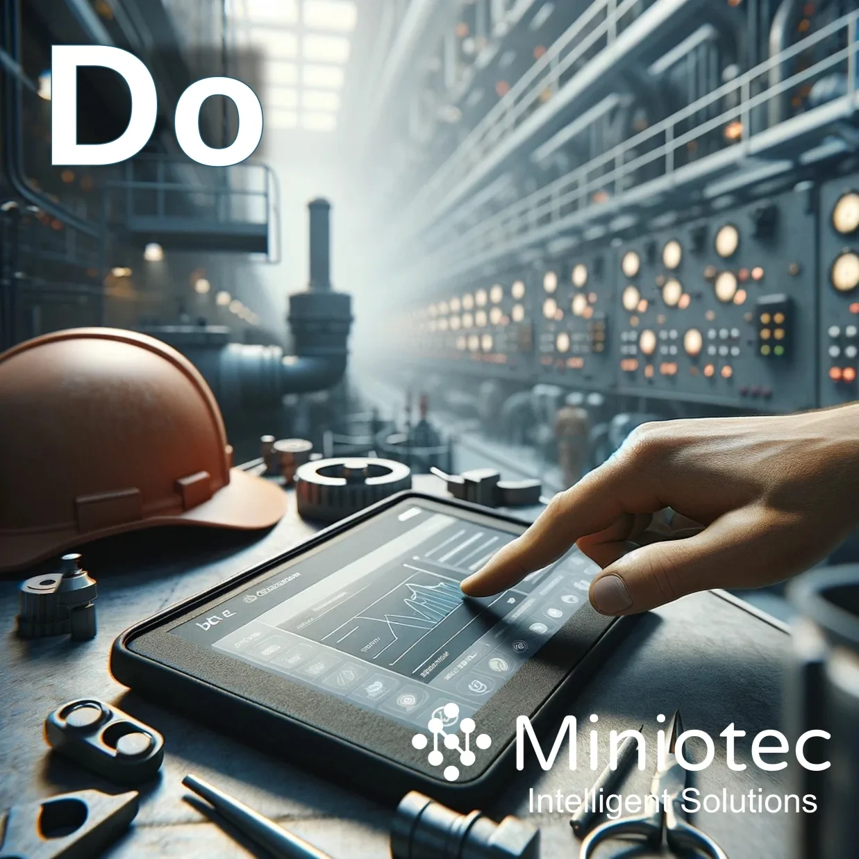 The "Do" stage is essential for putting the plan into action and gathering data for evaluation. IoT presents an immense opportunity for data gathering - Miniotec