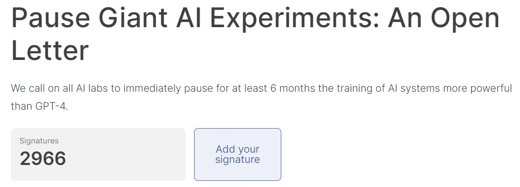 Pause AI - Future Letters - futureoflife.org - Miniotec