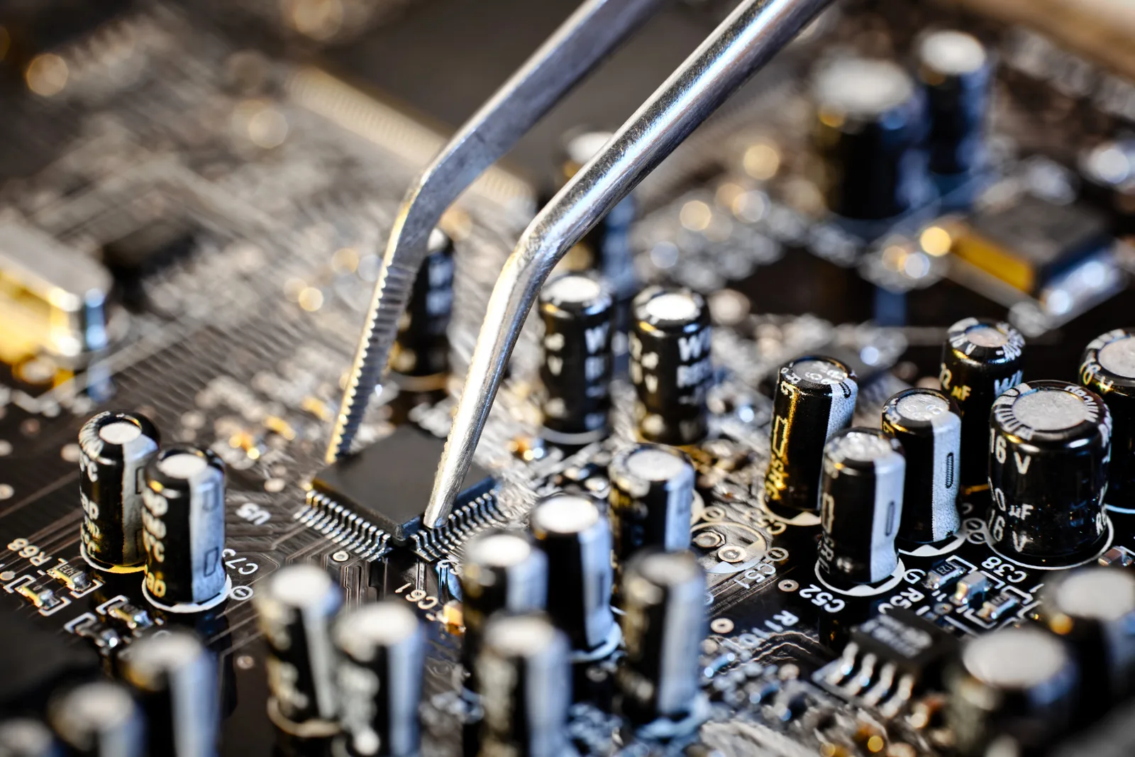 Precision engineering detail representing Miniotec's commitment to quality assurance and continuous improvement