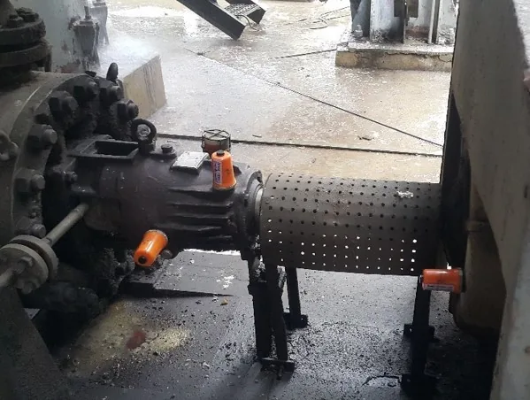 Fertilizer plant motors monitored by Miniotec wireless vibration sensors