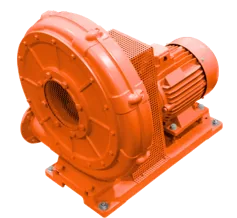 Blowers monitored by Miniotec wireless vibration sensors