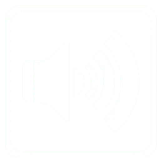 Ultrasonic acoustic sensor icon